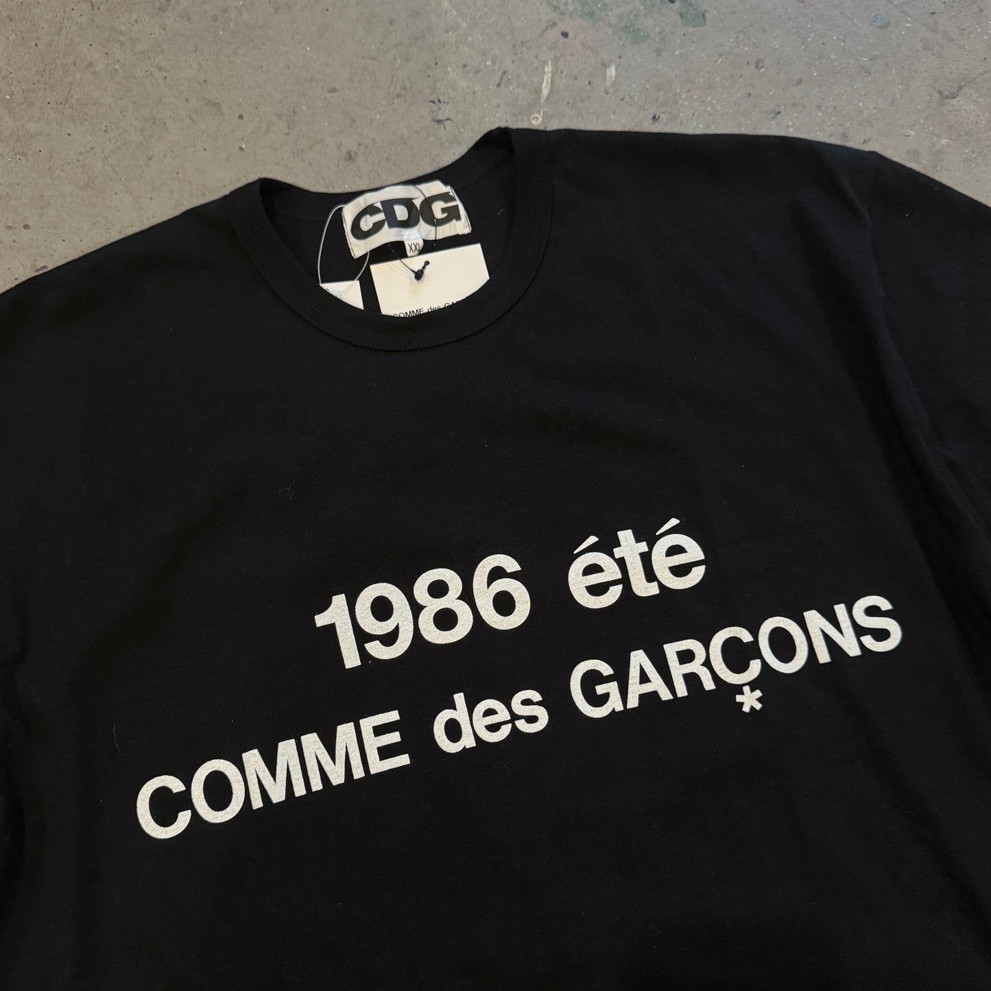 CDG 1986 été Tee