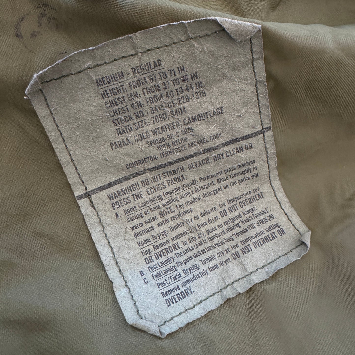 Vintage Gore Tex Army jacket