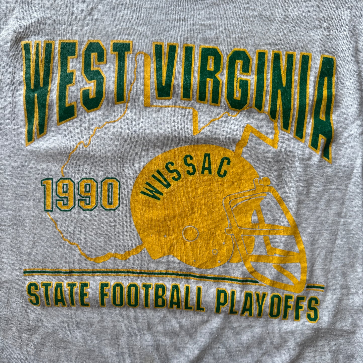 Vintage WV Football Tee