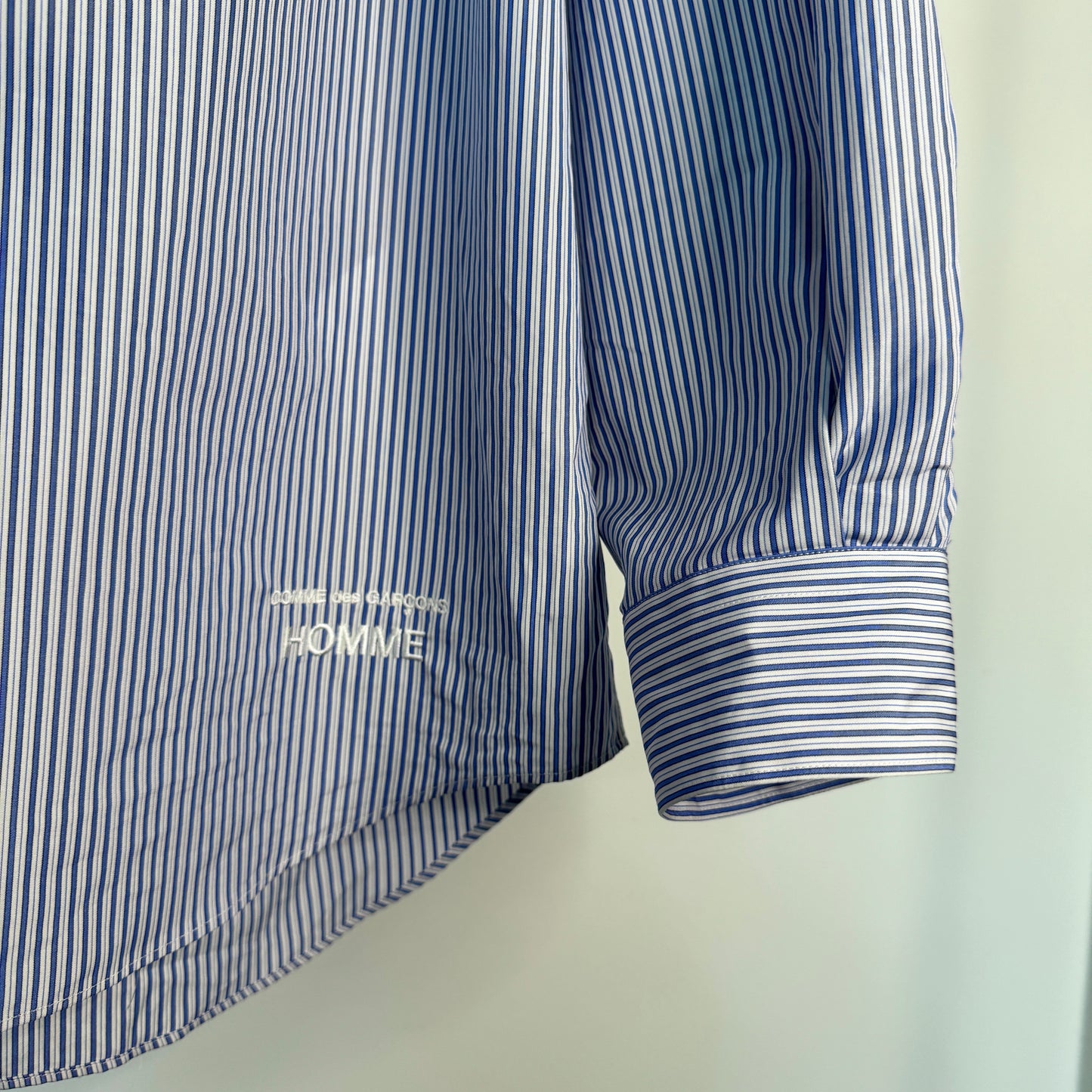 CDG HOMME Multi Stripe Button Up