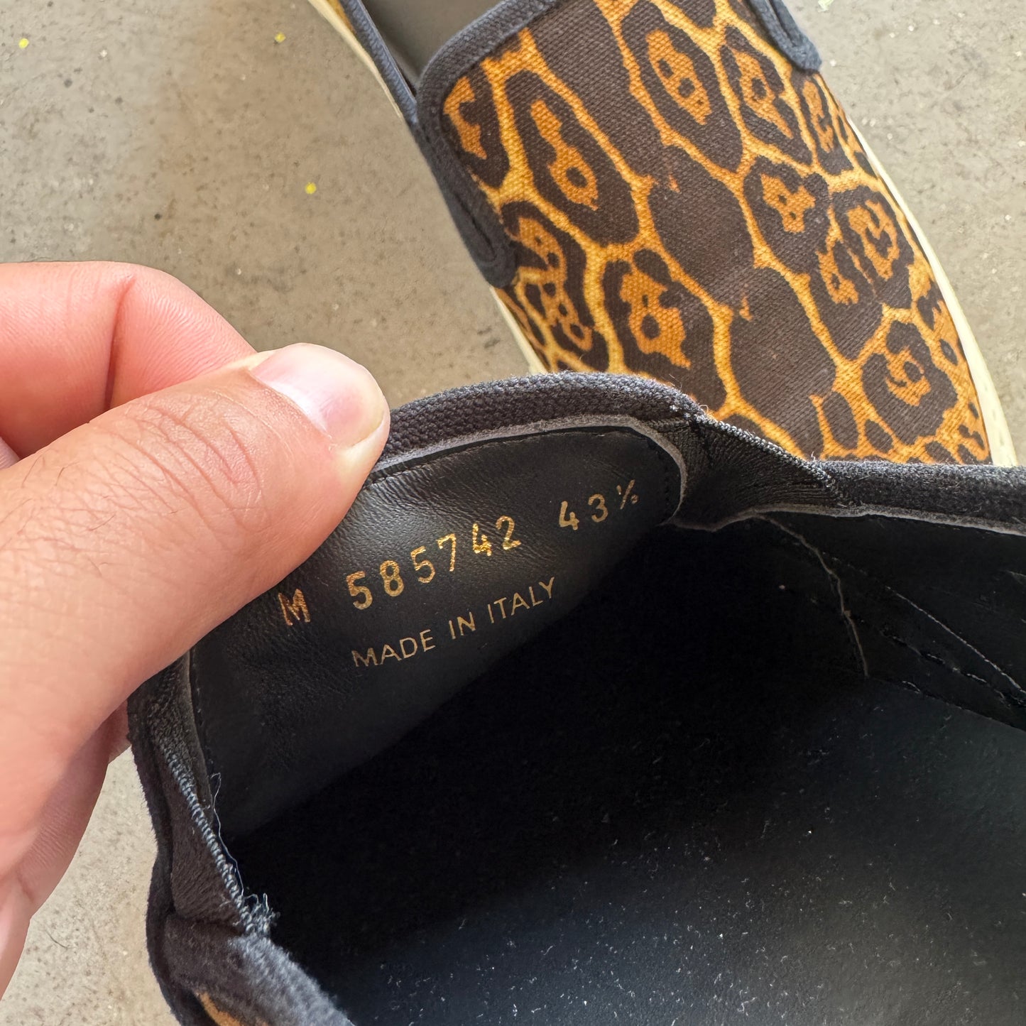 Saint Laurent Slip-On Skate Sneaker