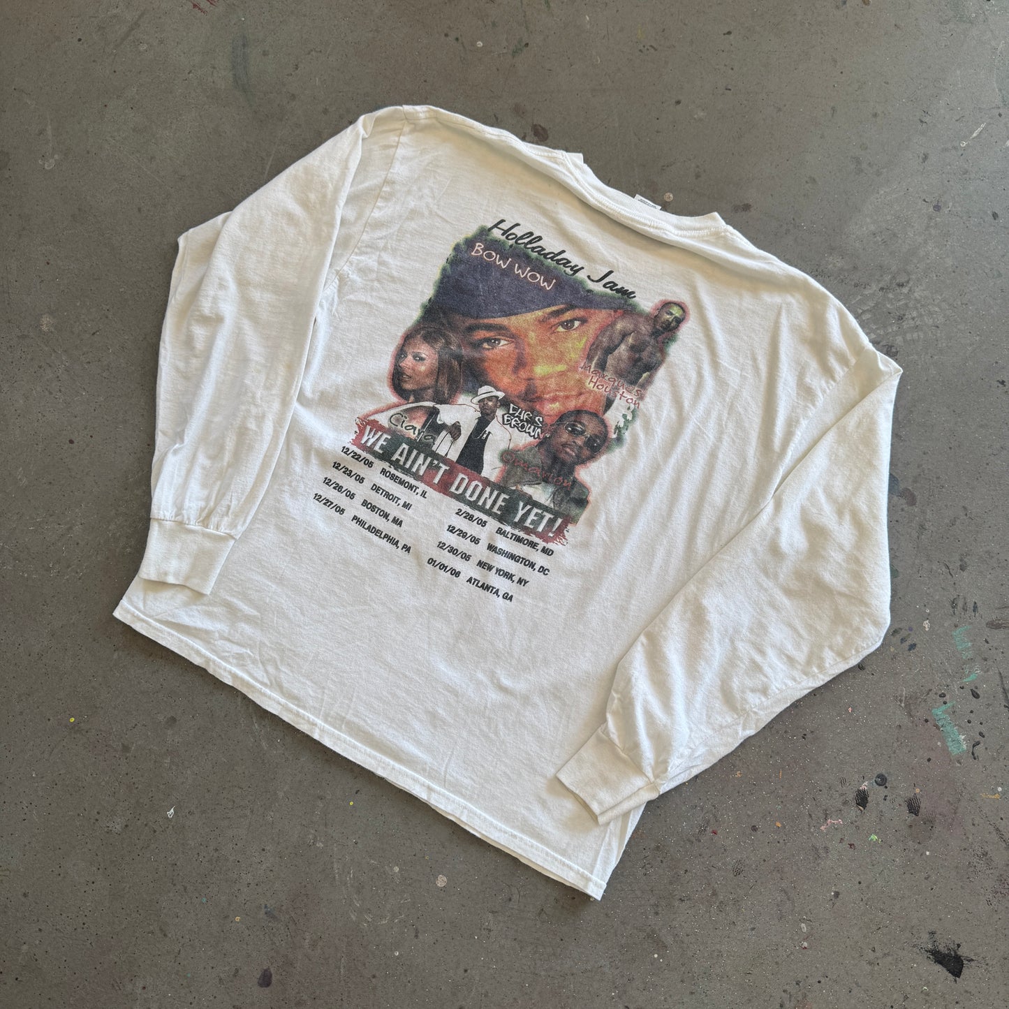 Vintage Holiday Jam Tour Rap Tee