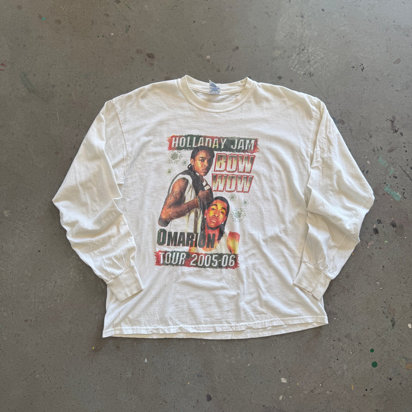 Vintage Holiday Jam Tour Rap Tee