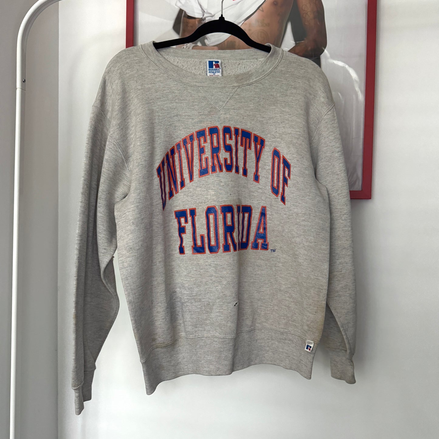 Vintage Russell “U o F” Crewneck