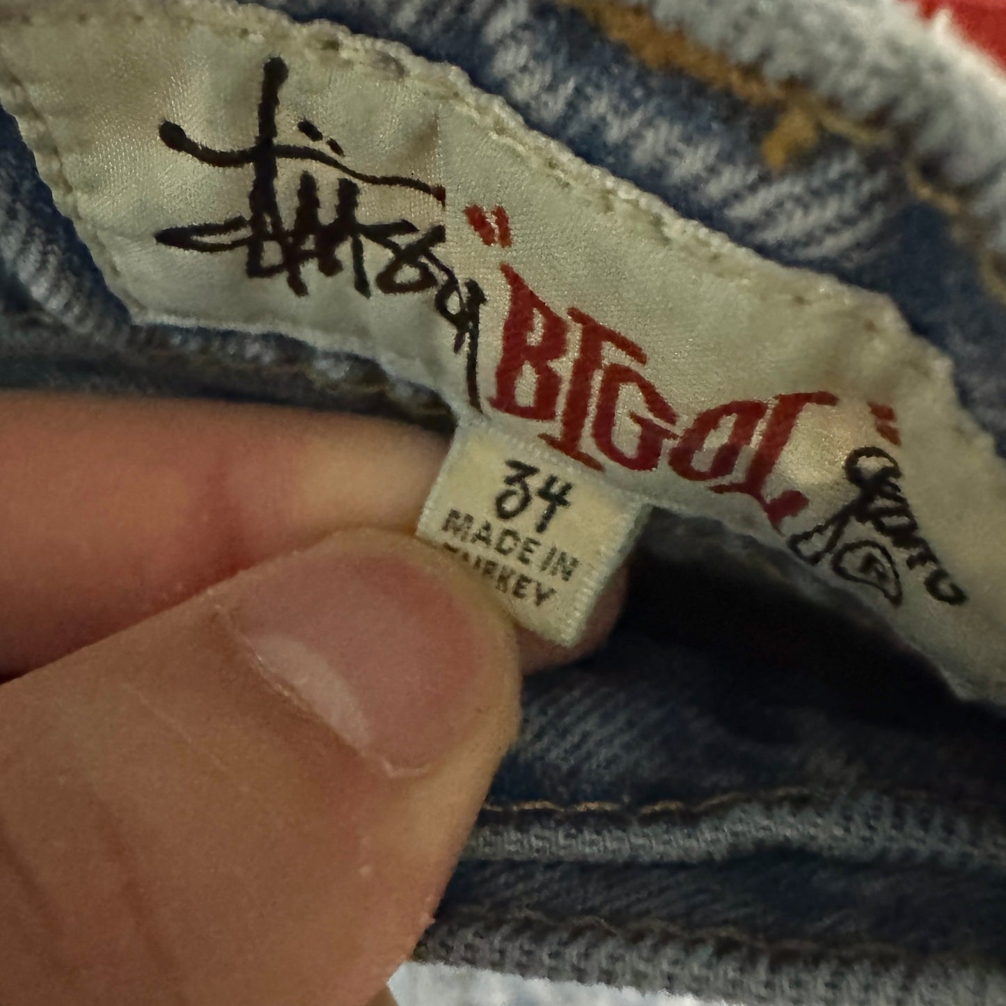 Stussy Big Ol Jeans “Light Wash”