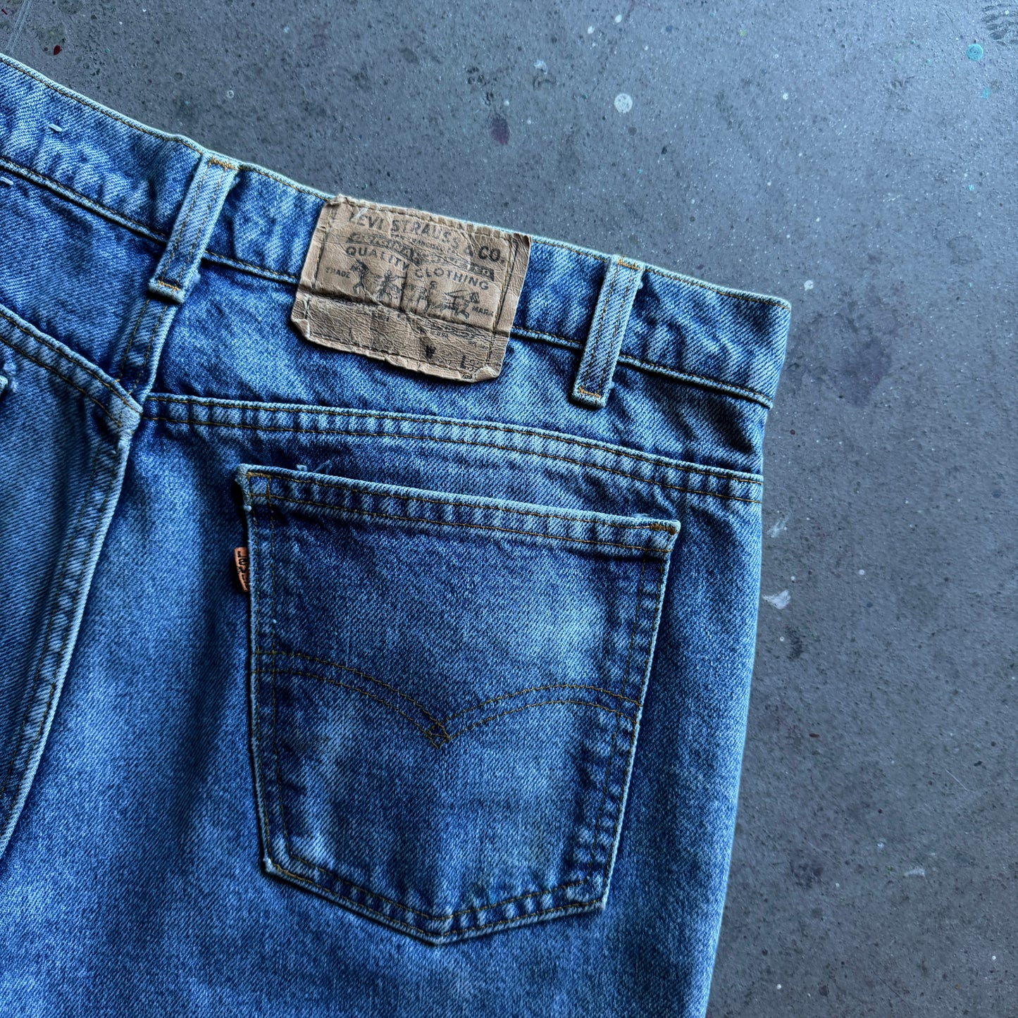 Vintage Orange Tab Levi’s