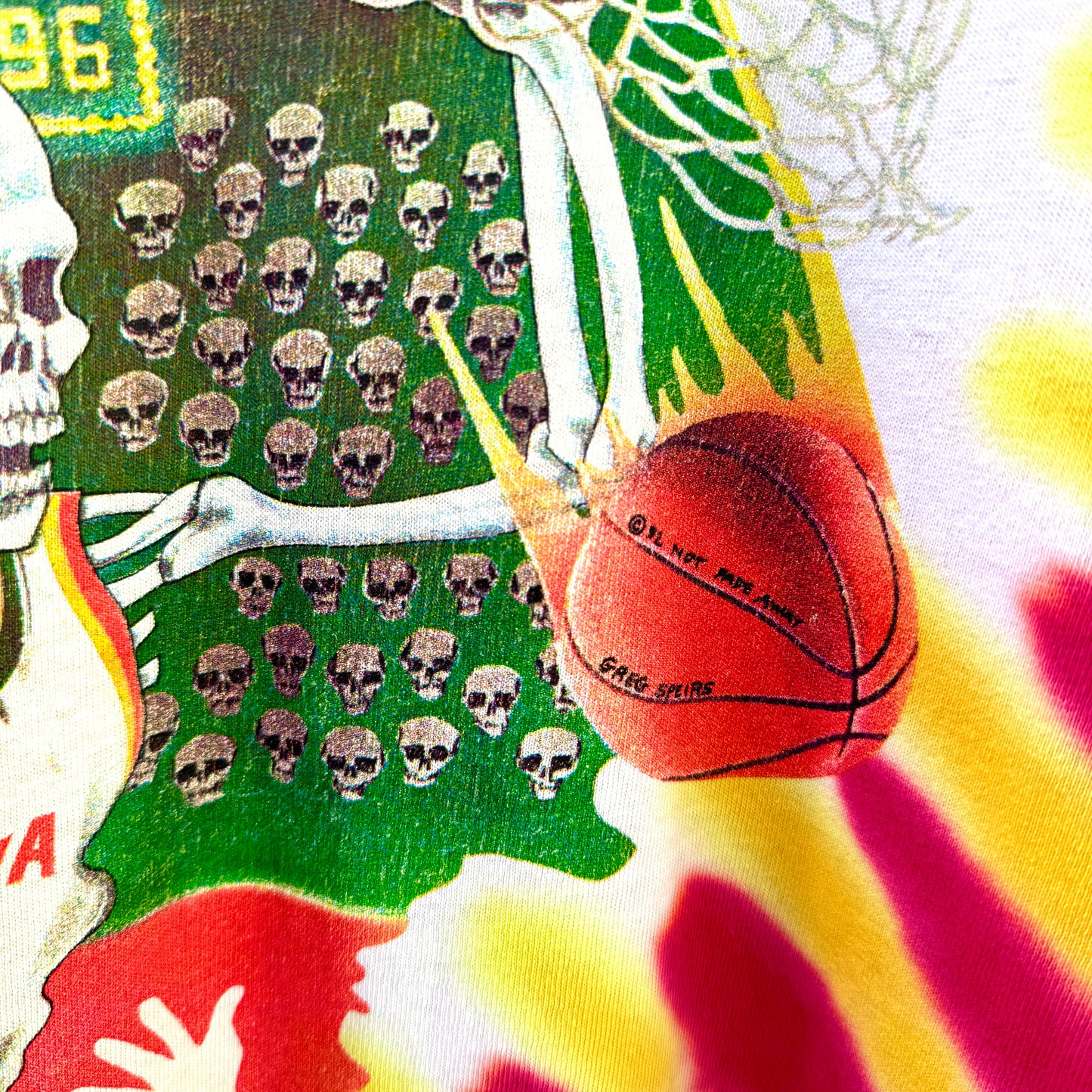 Vintage 1994 Lithuania Grateful Dead Tee