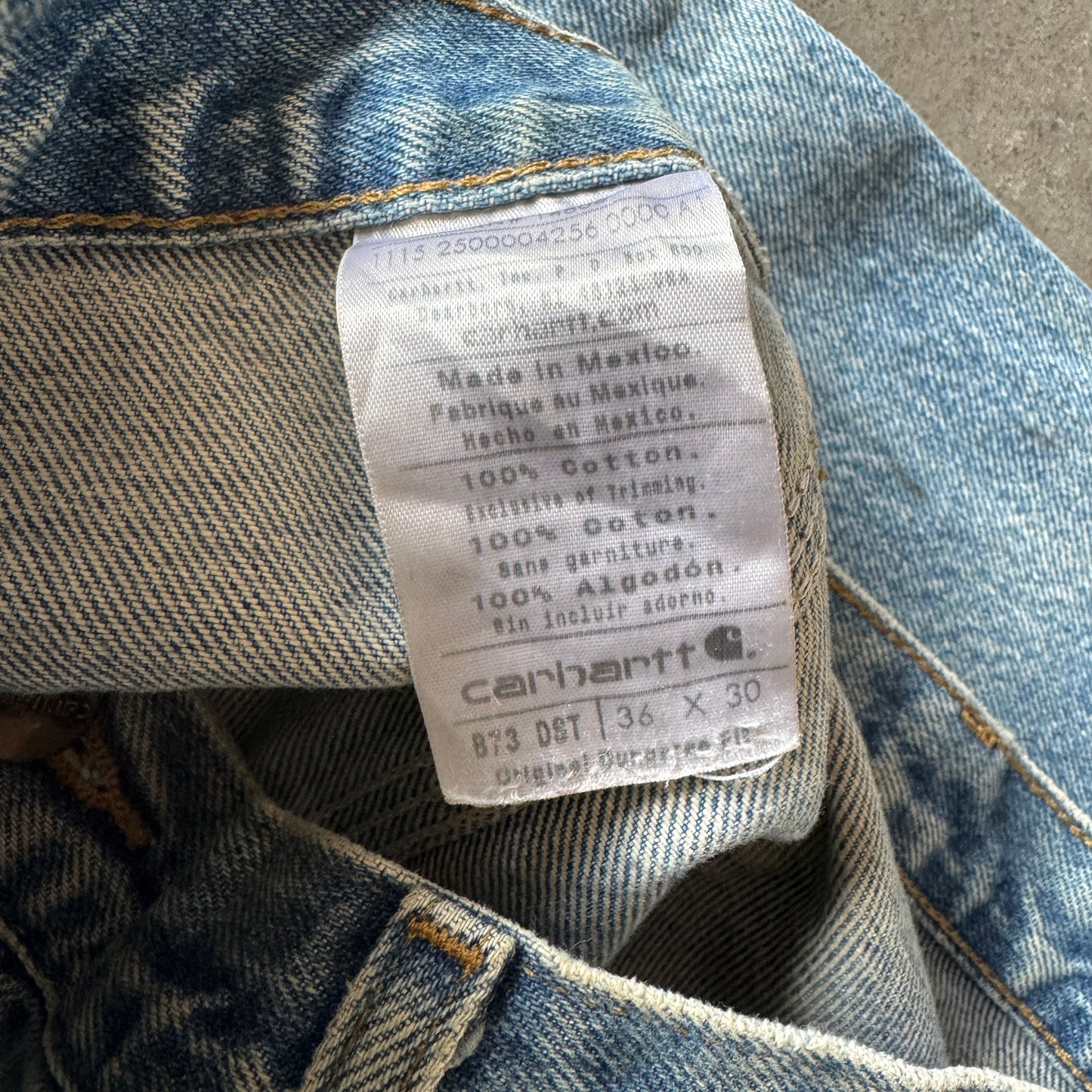Vintage Carhartt Denim Double Knees