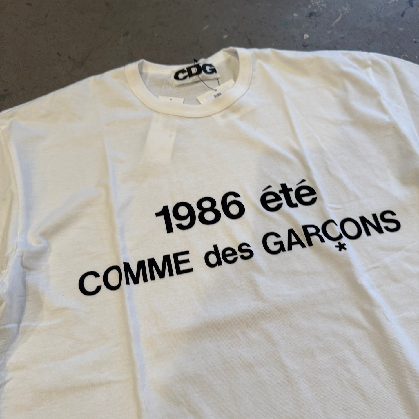 CDG 1986 été Tee