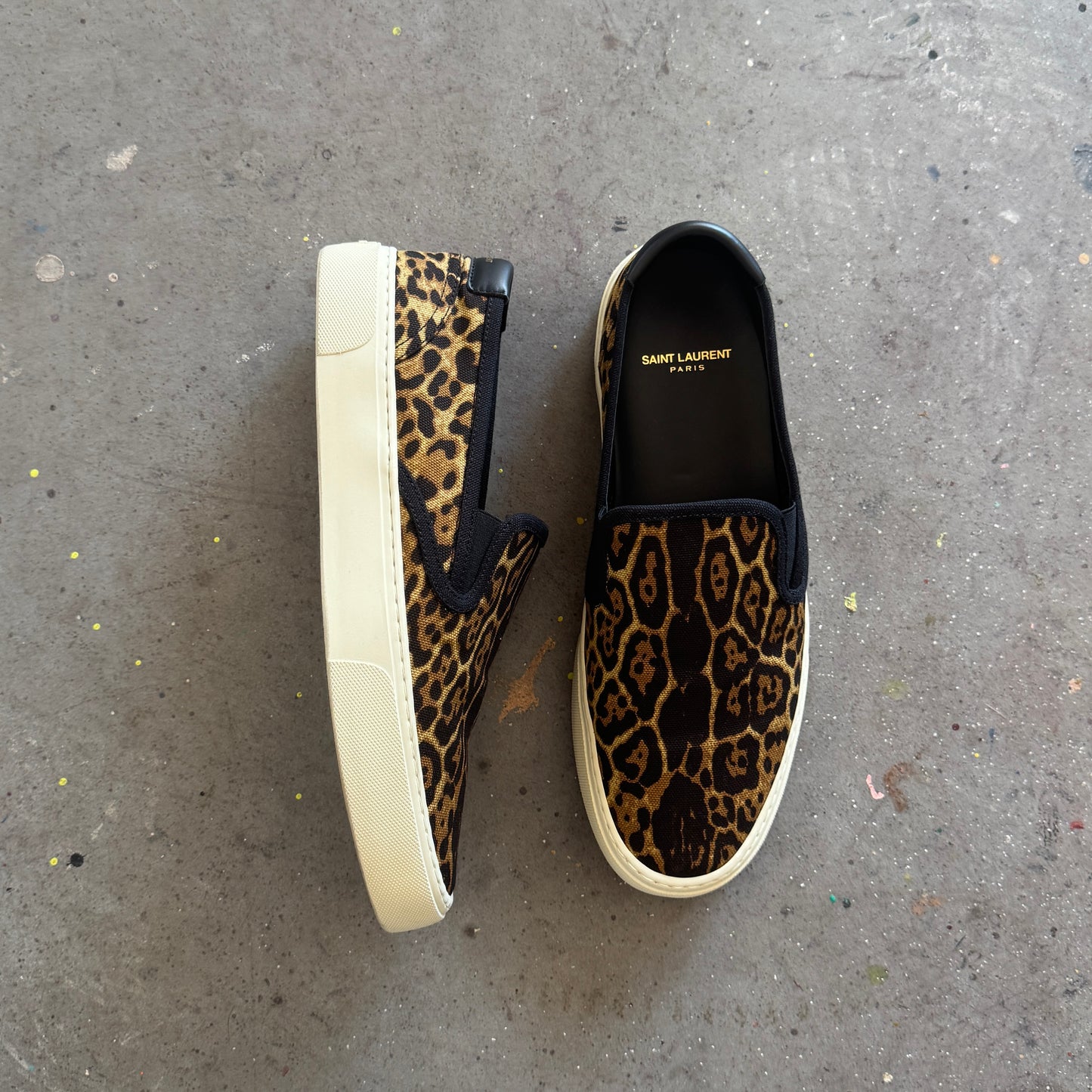 Saint Laurent Slip-On Skate Sneaker