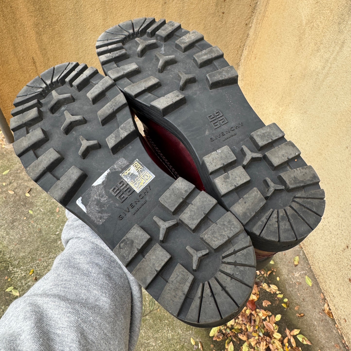 Givenchy Storm Lace Up Boots