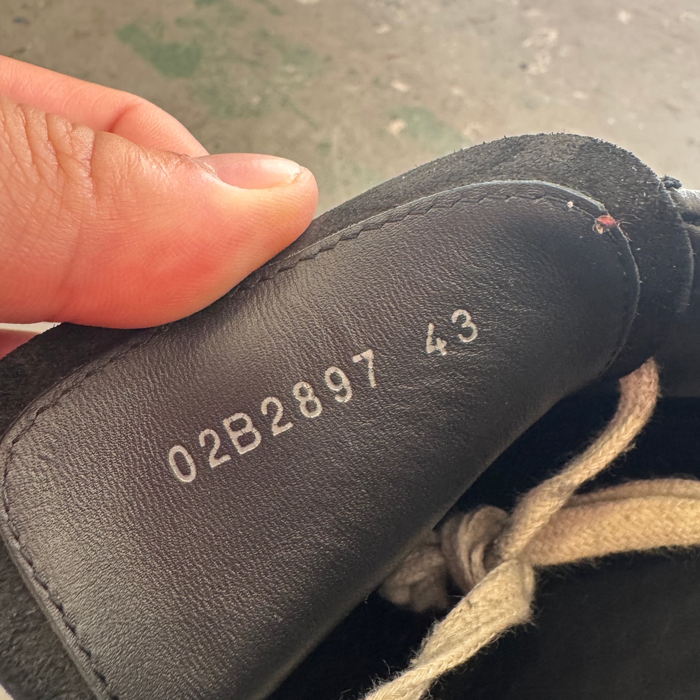 Rick Owens Mainline Vintage Sneaker
