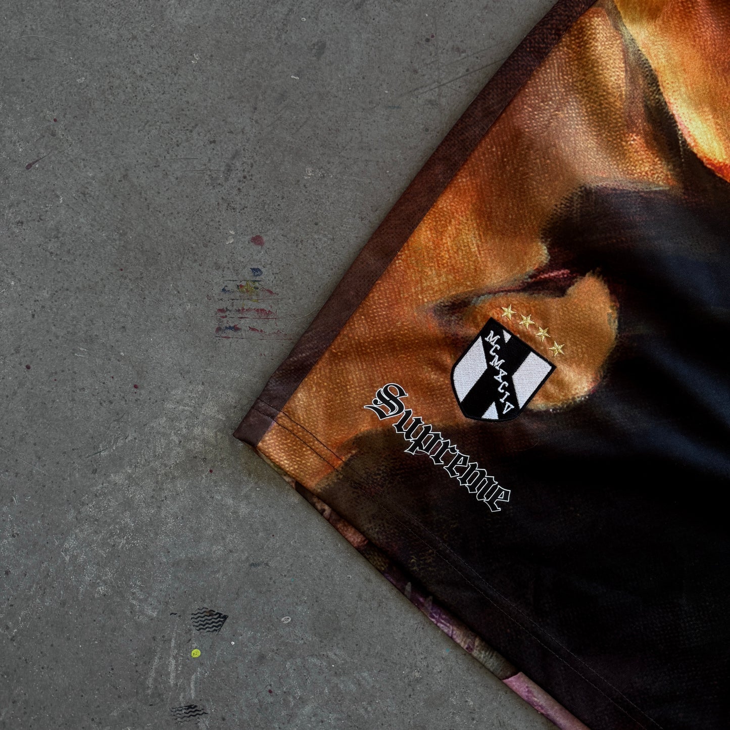 Supreme x Frank Frazetta Baggy Mesh Shorts