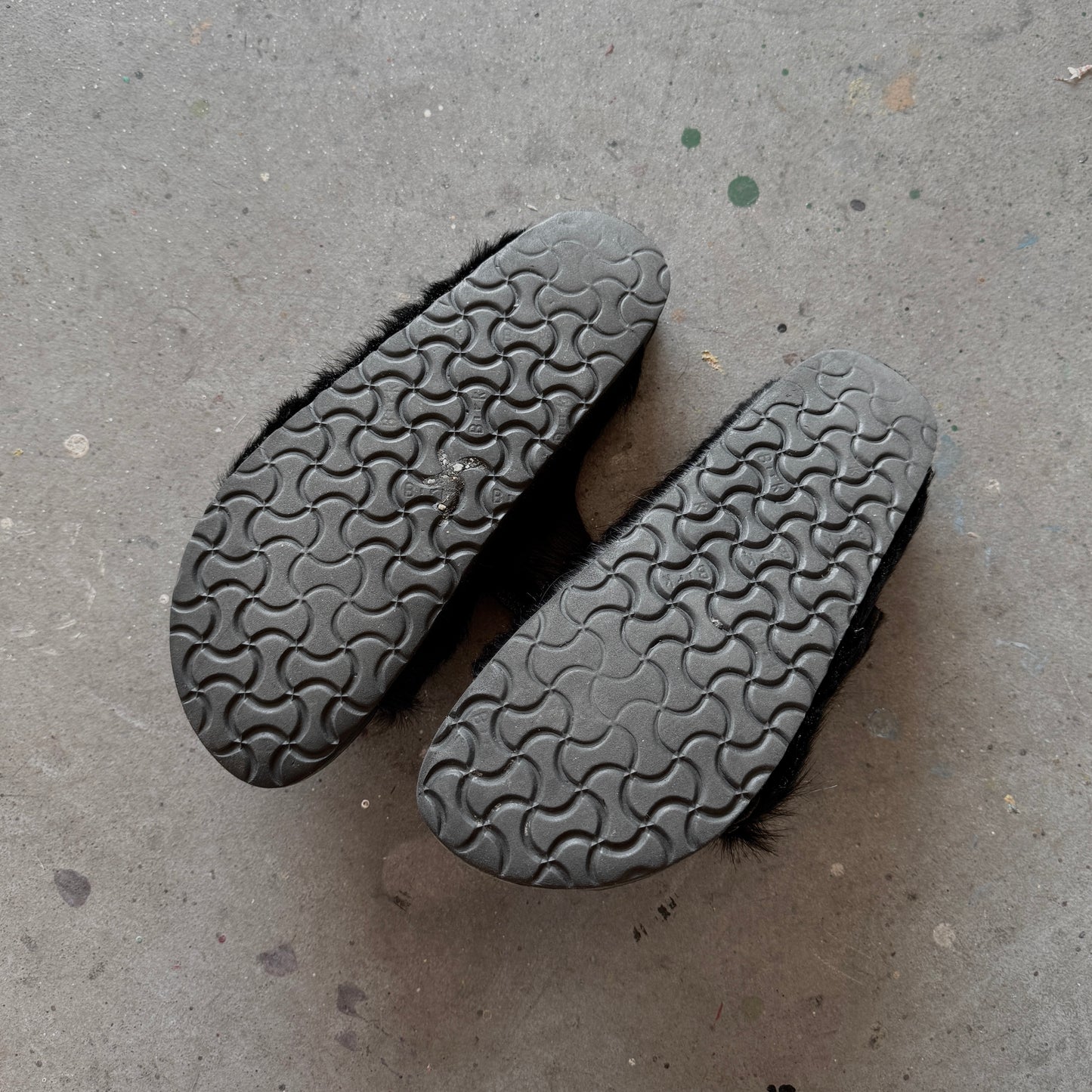 Rick Owens Pony Hair Birkenstock