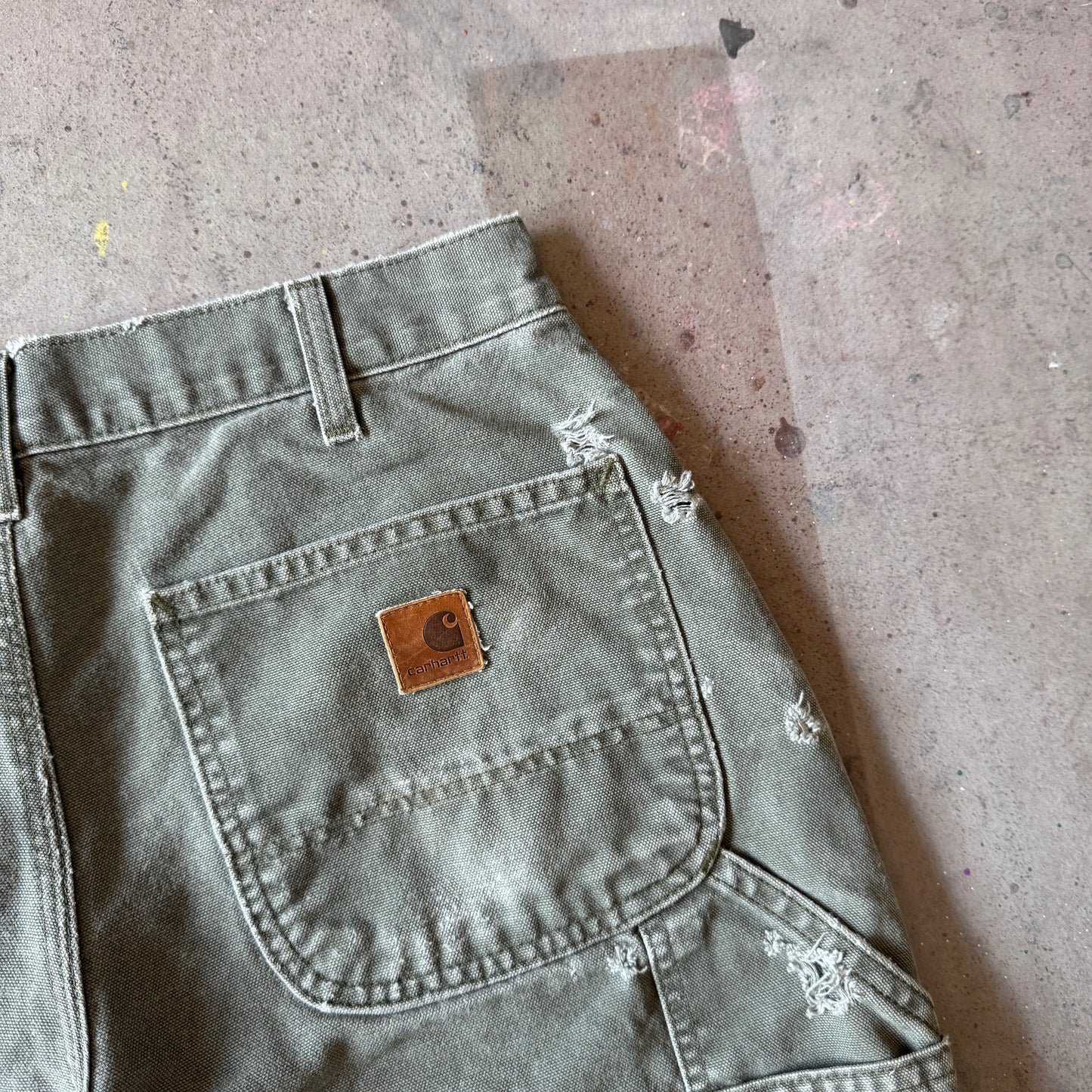 Vintage Thrashed Carhartt Work Pants