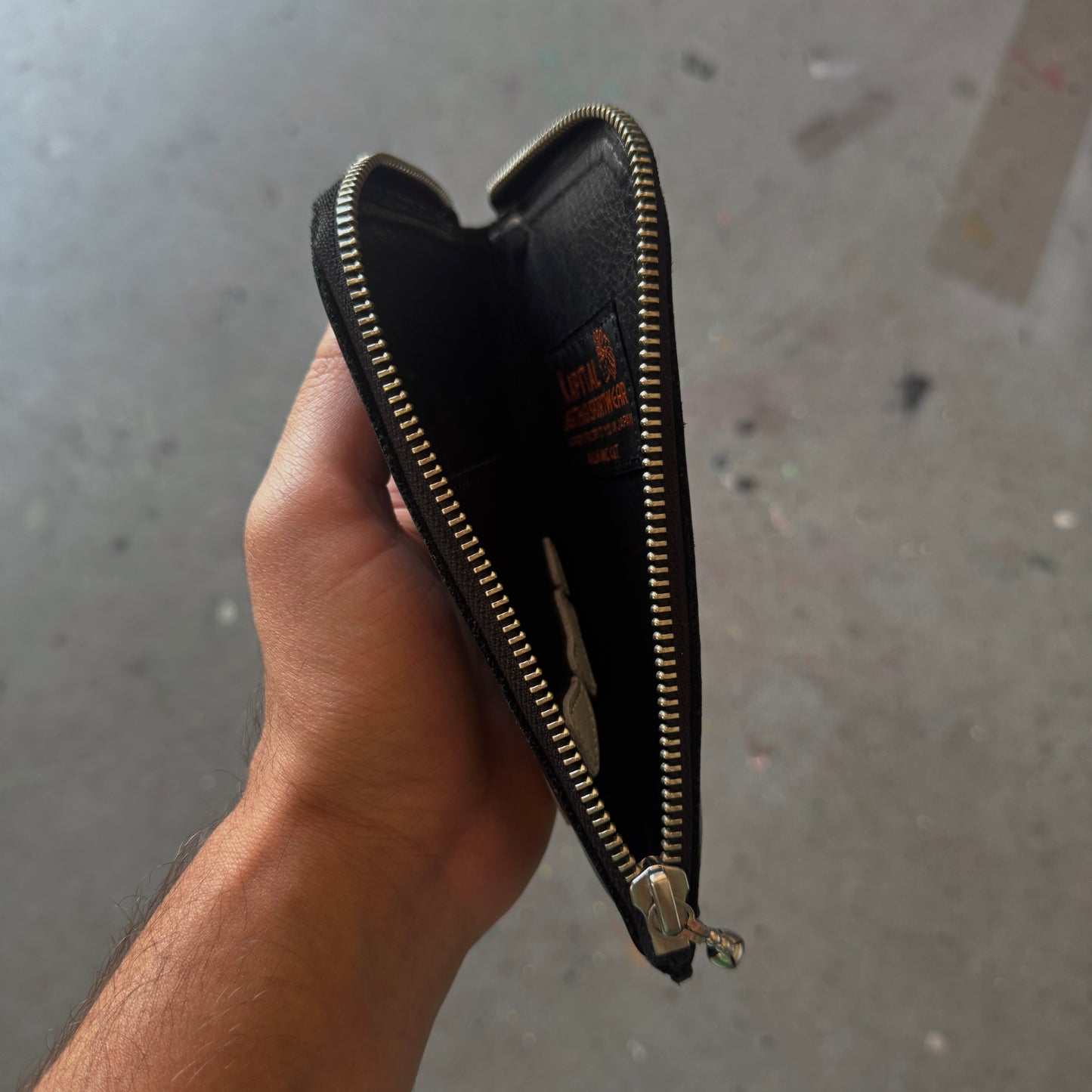 Kapital Leather Necklace Wallet