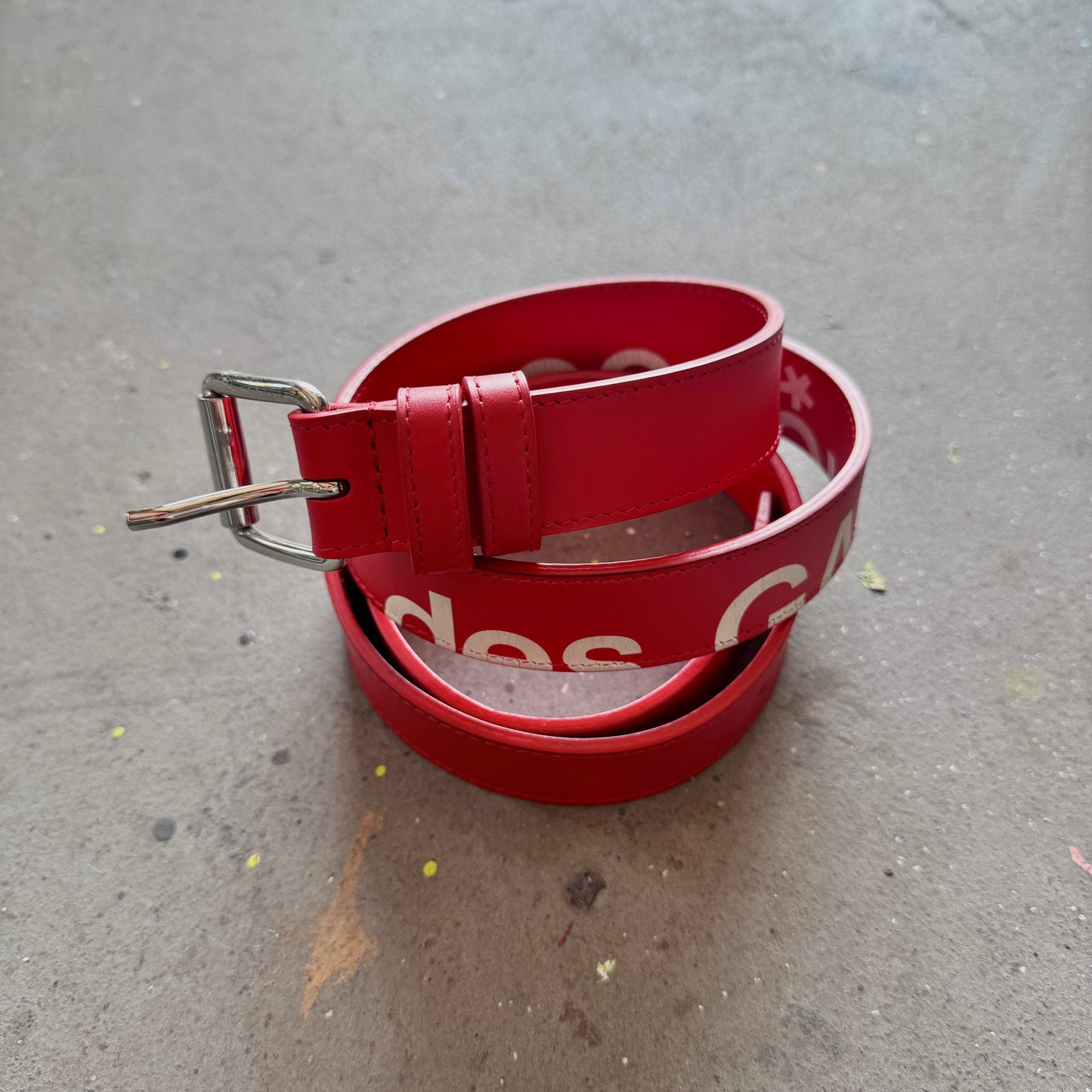 CDG Leather Belt