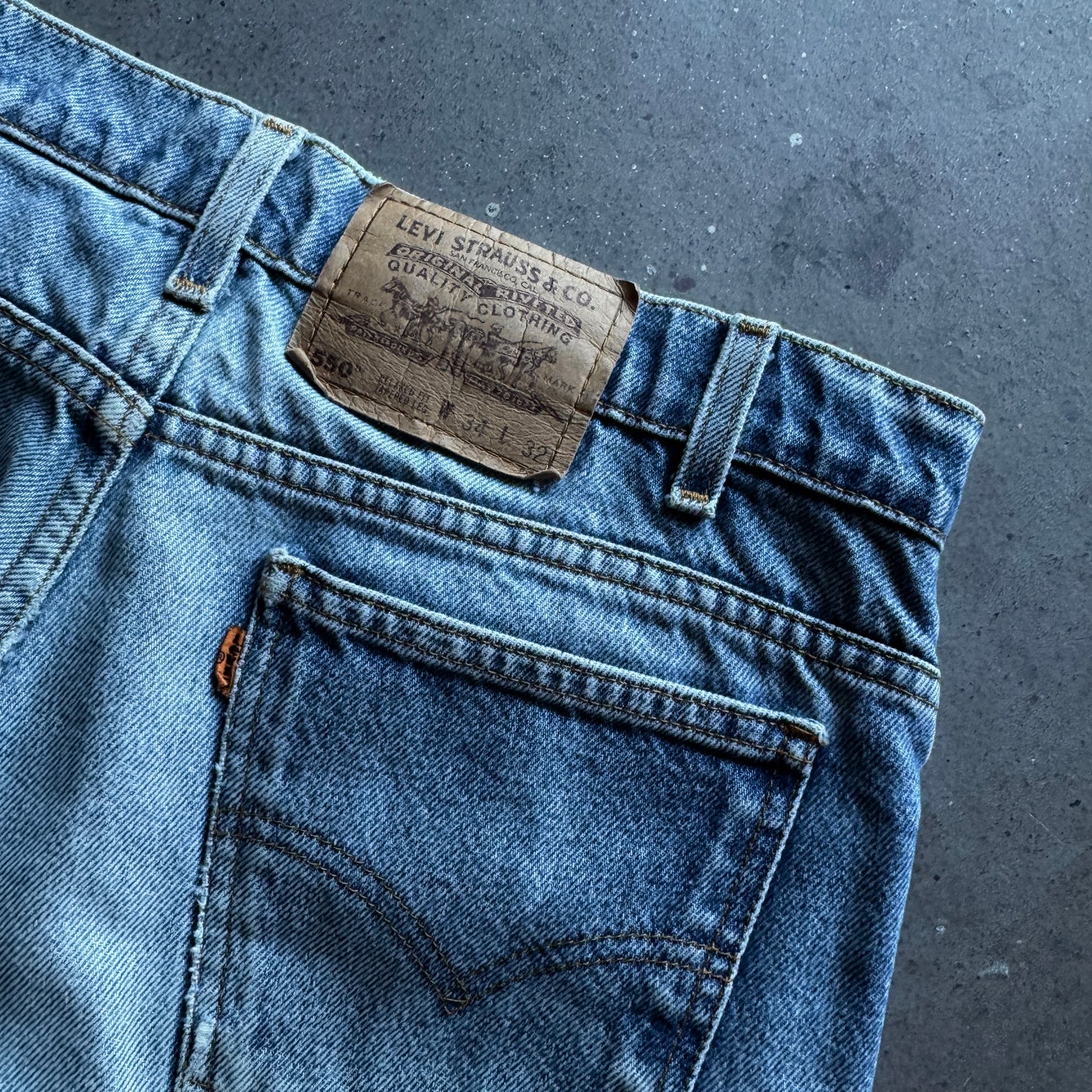 Vintage 550 Levis
