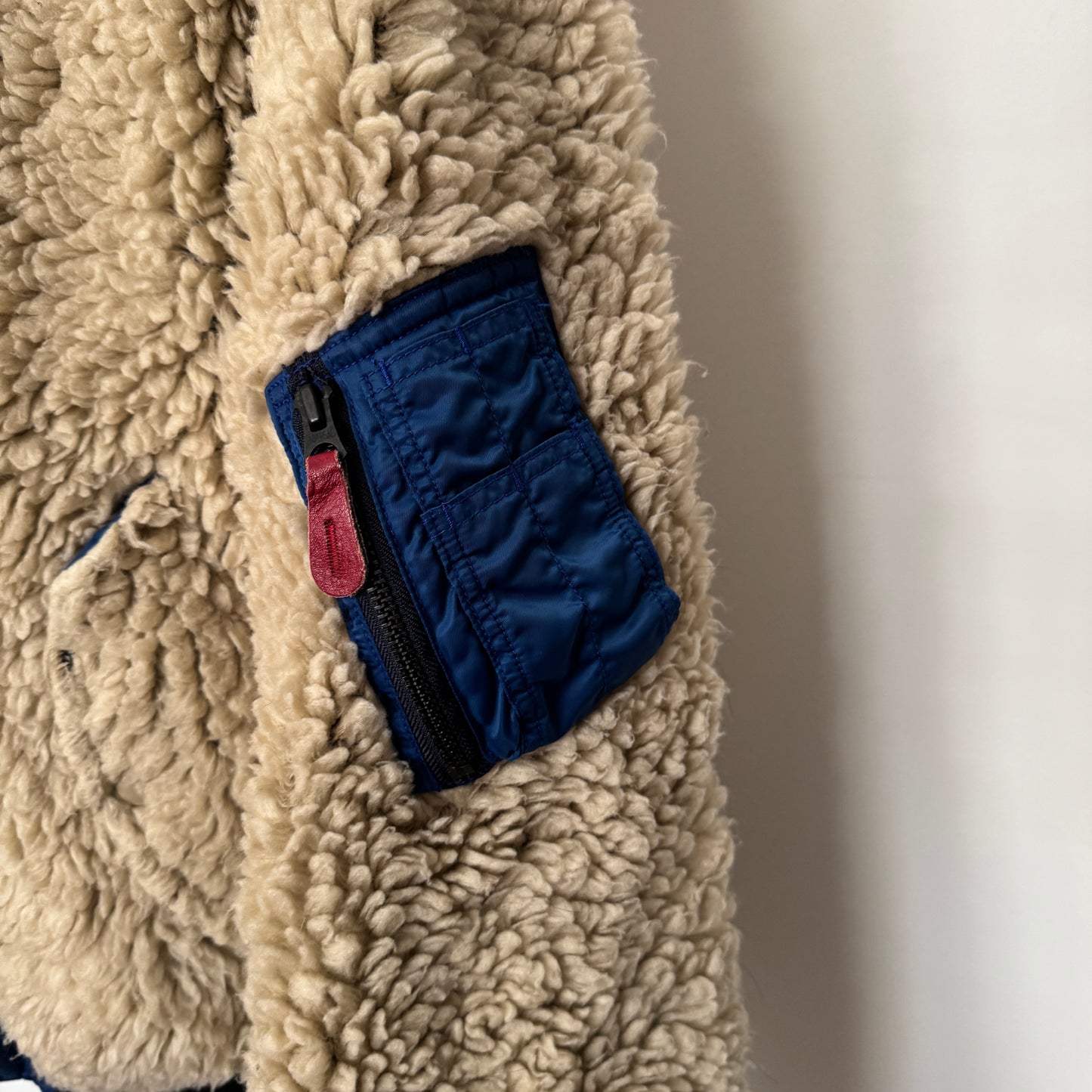 Kapital Insulated Sherpa Bomber Jacket