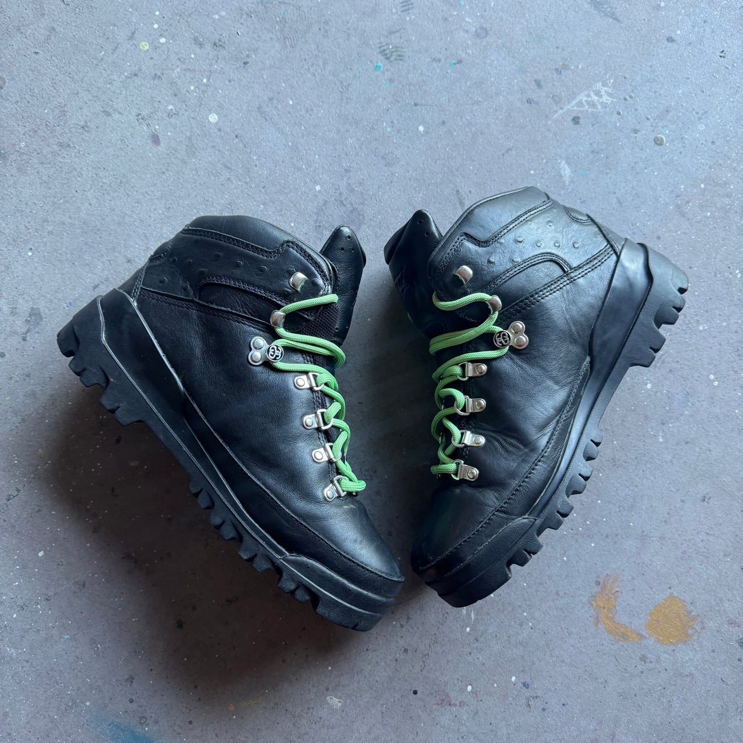 Stussy x Timberland World Hiker Boots