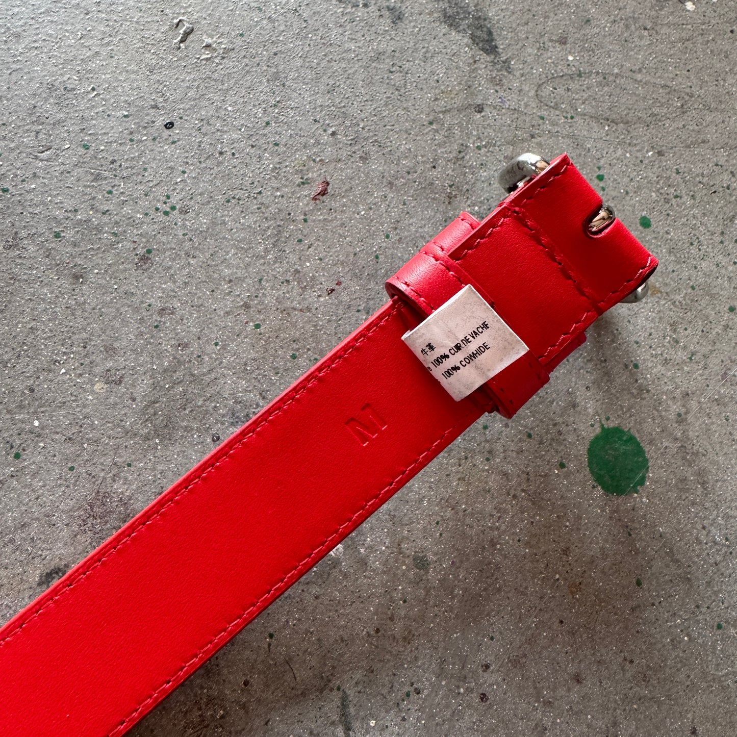CDG Leather Belt