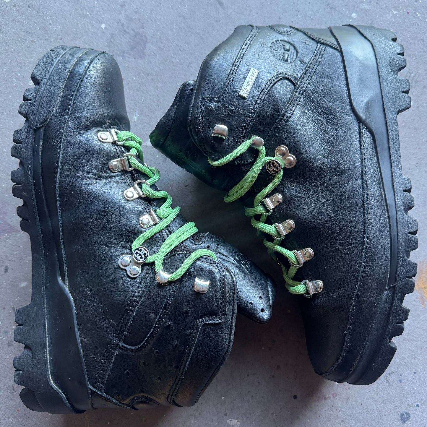 Stussy x Timberland World Hiker Boots