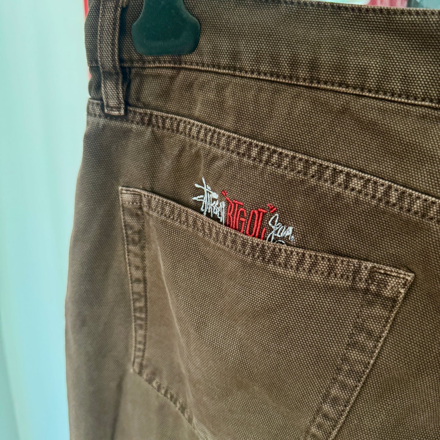 Stussy Big Ol Jeans “Brown Canvas”