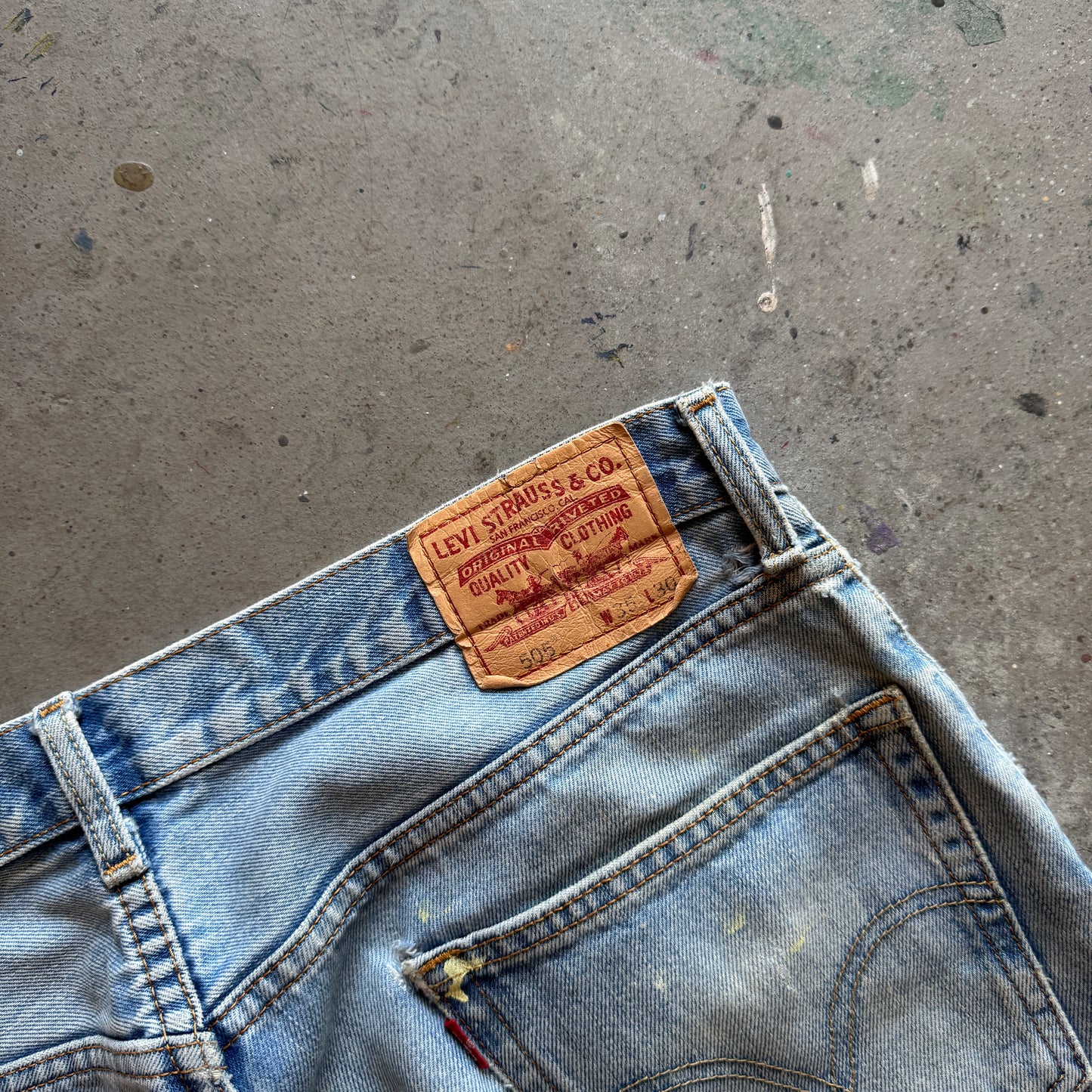 Vintage Levis 505 Denim