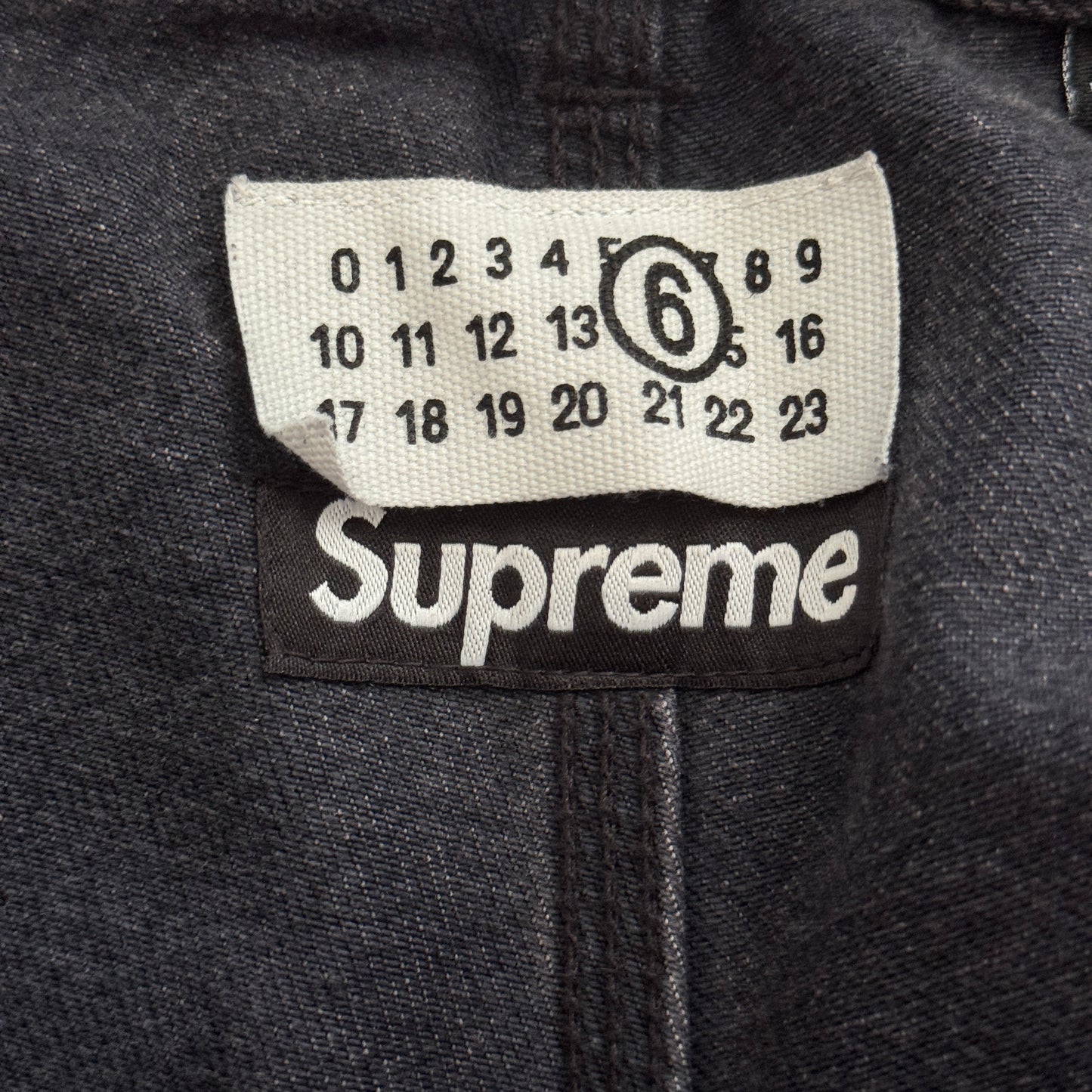 Supreme x MM6 Foil Carpenter Pants