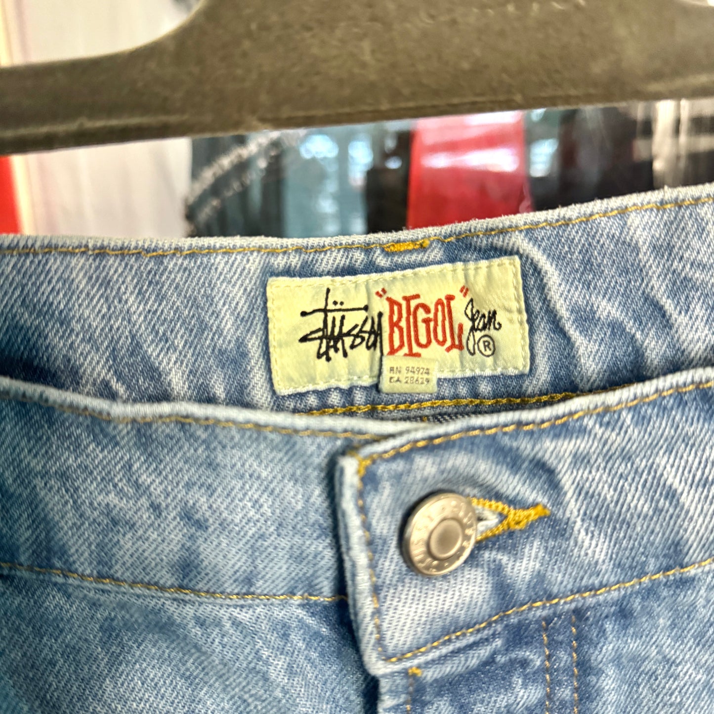 Stussy Big Ol Jeans “Light Wash”