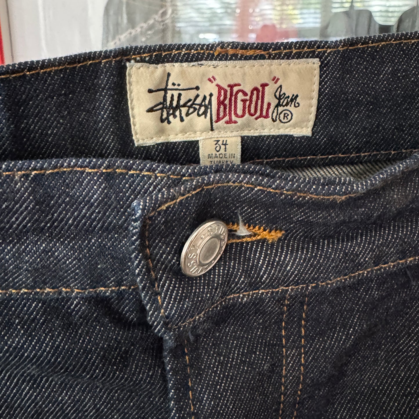 Stussy Big Ol Jeans “Raw Denim”