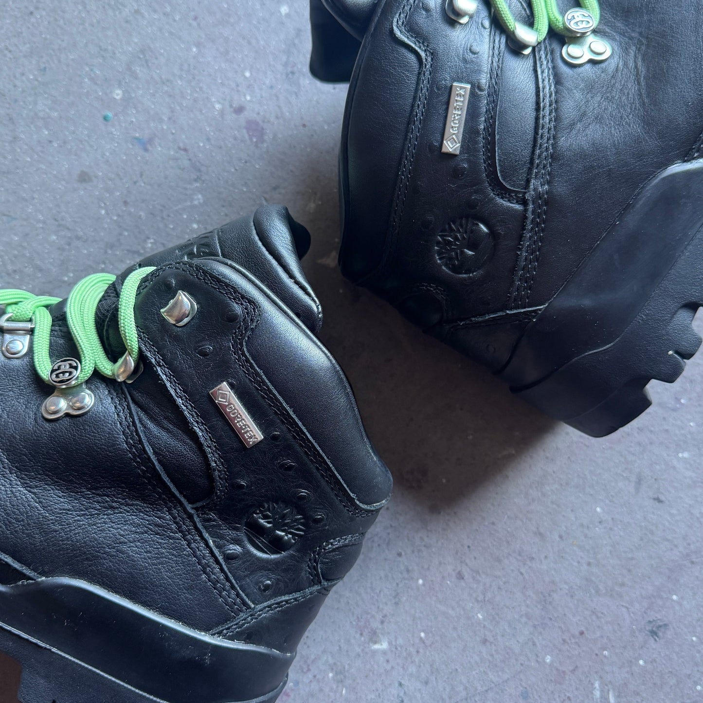 Stussy x Timberland World Hiker Boots