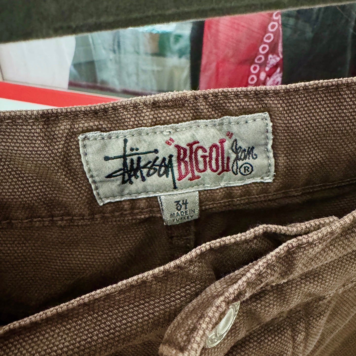 Stussy Big Ol Jeans “Brown Canvas”