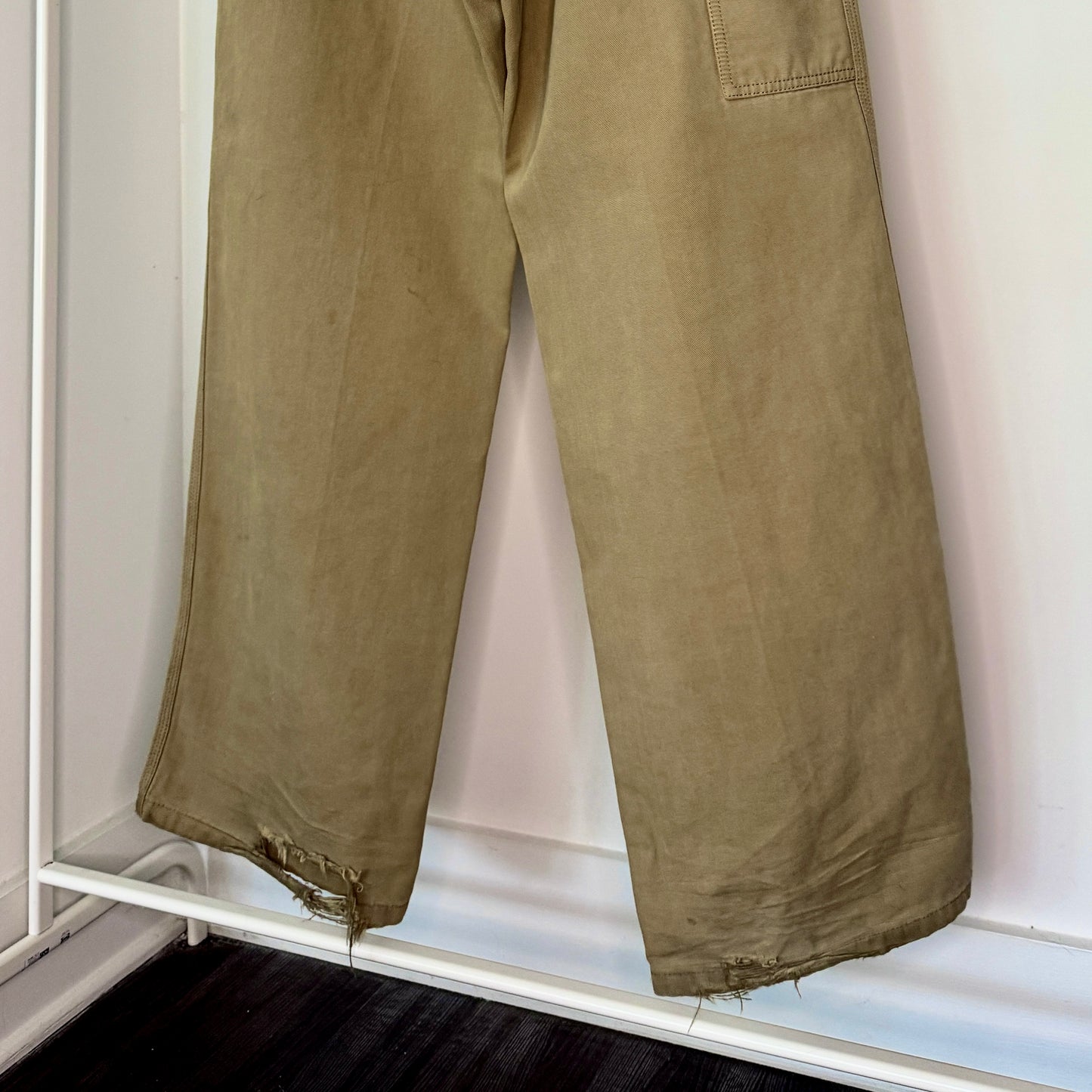 Balenciaga Distressed Carpenter Pants